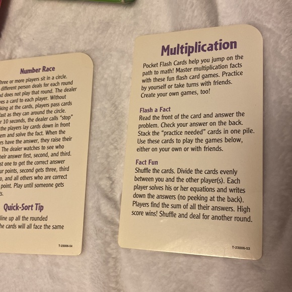 ~Multiplication Flash Cards ~ - Picture 2 of 4